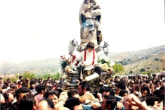 La processione della Madonna di Gulfi e la caduta, 1973