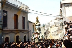 La processione della Madonna di Gulfi e la caduta, 1973