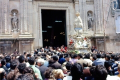 La processione della Madonna di Gulfi e la caduta, 1973