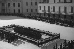 Manifestazioni fasciste in Piazza Impero